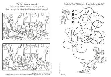 Dr. Seuss: The Cat in the Hat Coloring & Activity Book US - Paperback / softback