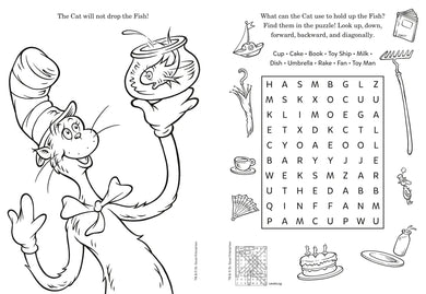 Dr. Seuss: The Cat in the Hat Coloring & Activity Book US - Paperback / softback