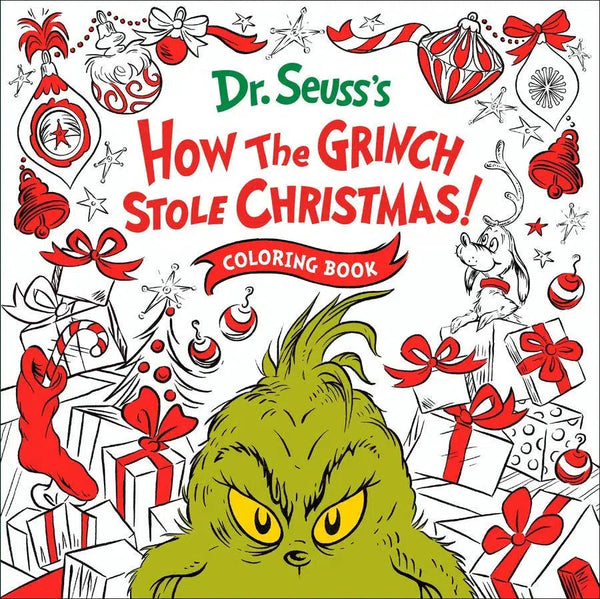 How the Grinch Stole Christmas! Coloring Book-Children’s interactive and activity books and kits-買書書 BuyBookBook