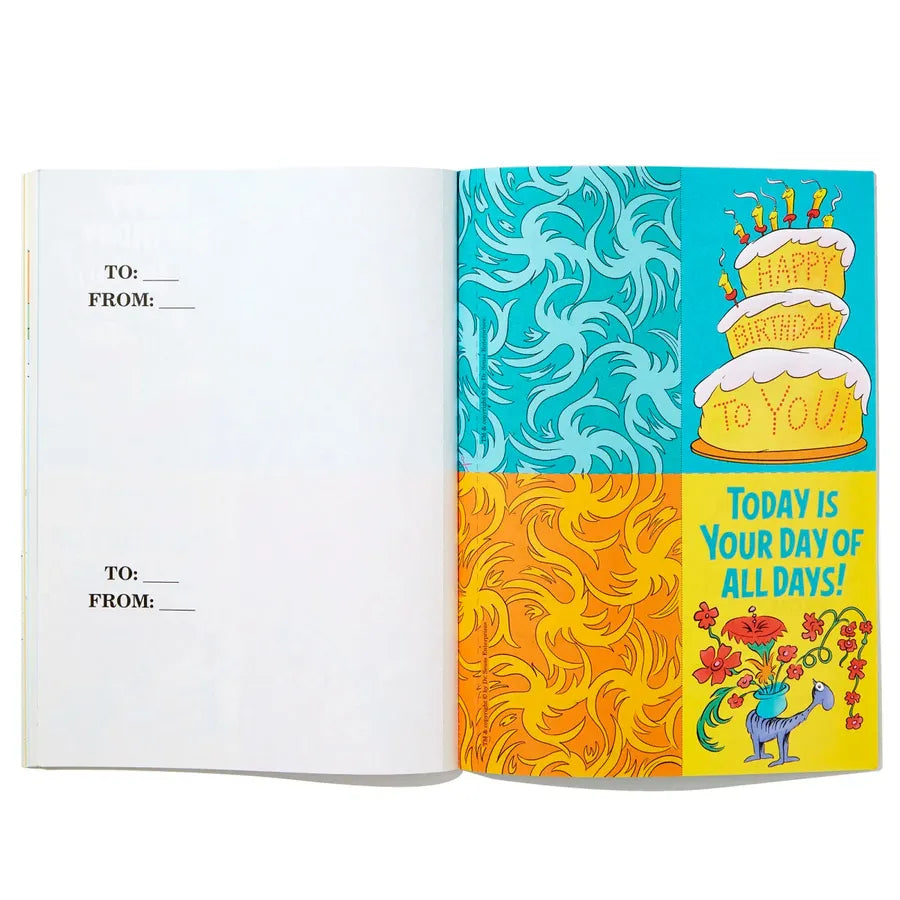 Dr. Seuss: Happy Birthday To You Sticker Activity Book US - Paperback / softback