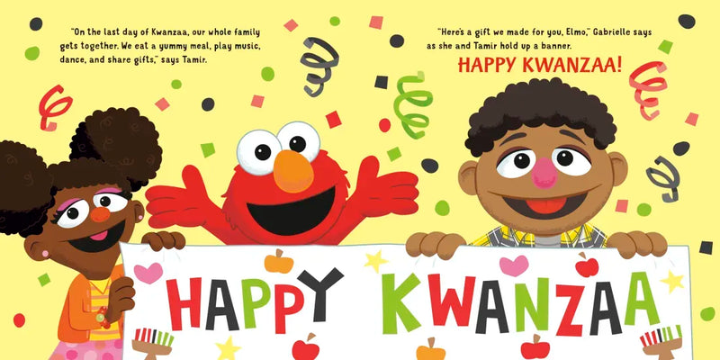 Happy Kwanzaa! (Sesame Street) US - Board book