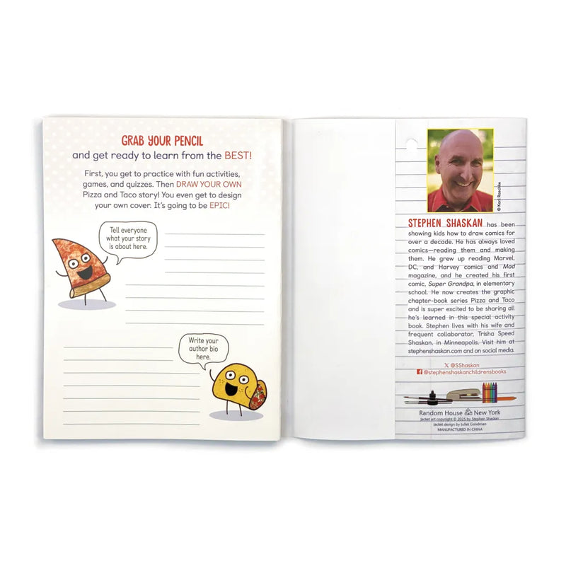 Pizza and Taco: Draw Your Own Comic! US - Paperback / softback