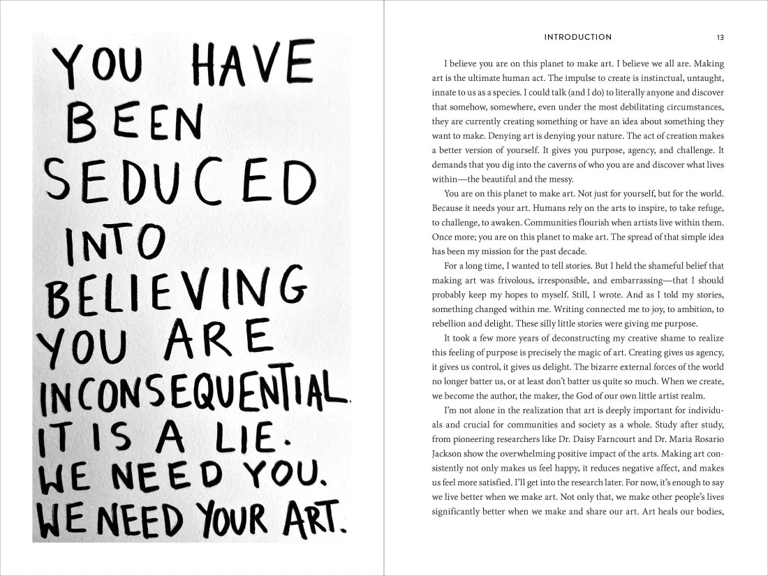 We Need Your Art US - Hardback