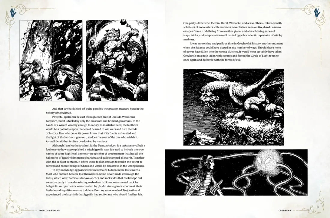Dungeons & Dragons Worlds & Realms US - Hardback