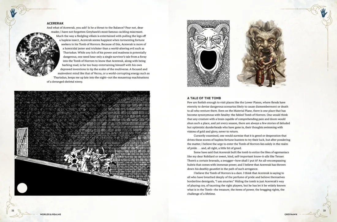 Dungeons & Dragons Worlds & Realms US - Hardback