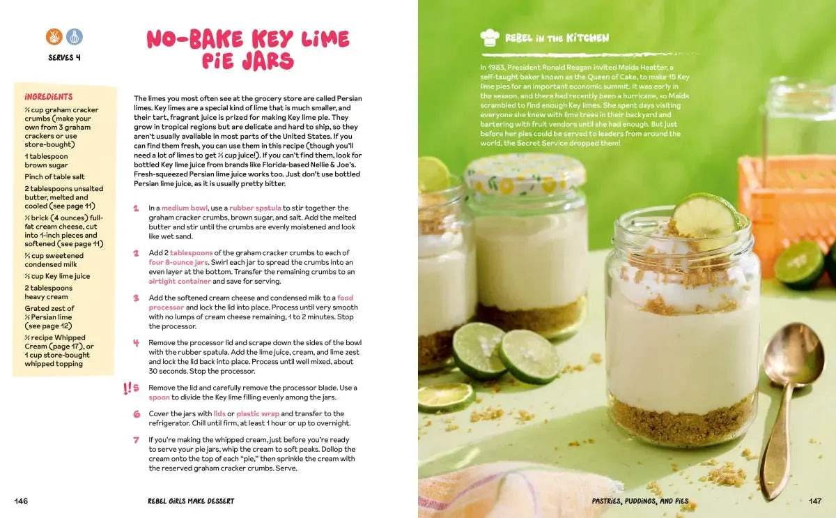 Rebel Girls Make Dessert US - Paperback / softback