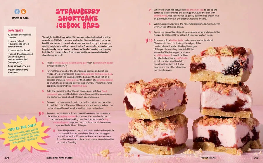 Rebel Girls Make Dessert US - Paperback / softback