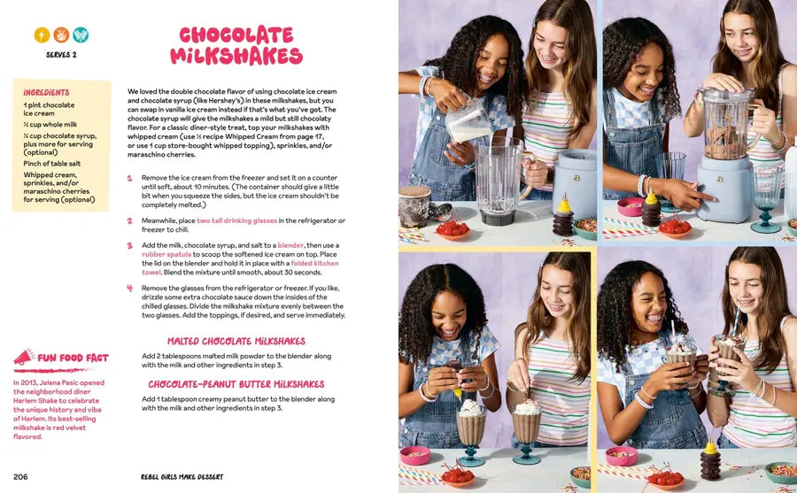 Rebel Girls Make Dessert US - Paperback / softback