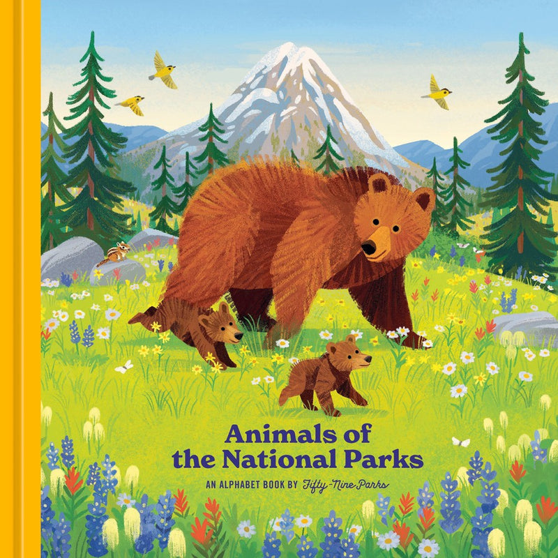 Animals of the National Parks-Children’s Early years / early learning concepts-買書書 BuyBookBook