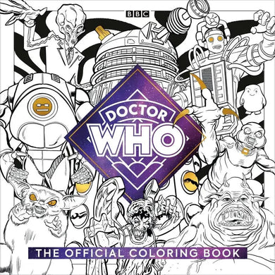The Official Doctor Who Coloring Book-Lifestyle and Leisure-買書書 BuyBookBook