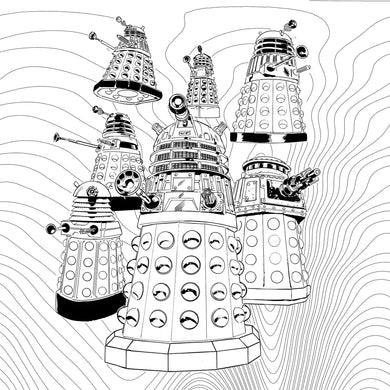 The Official Doctor Who Coloring Book US - Paperback / softback