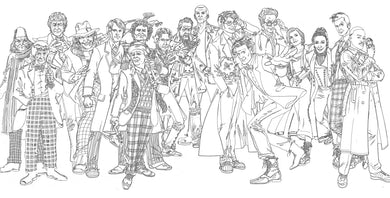 The Official Doctor Who Coloring Book US - Paperback / softback