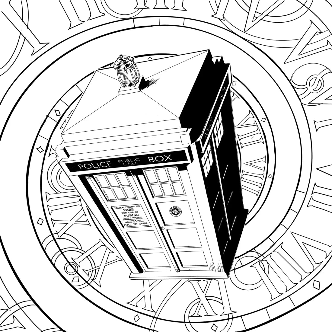 The Official Doctor Who Coloring Book US - Paperback / softback