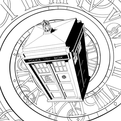 The Official Doctor Who Coloring Book US - Paperback / softback