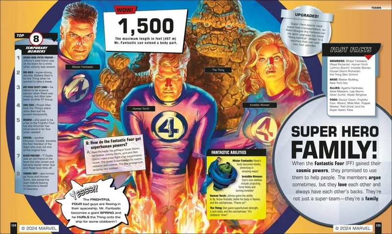 Marvel Incredible Records US - Hardback