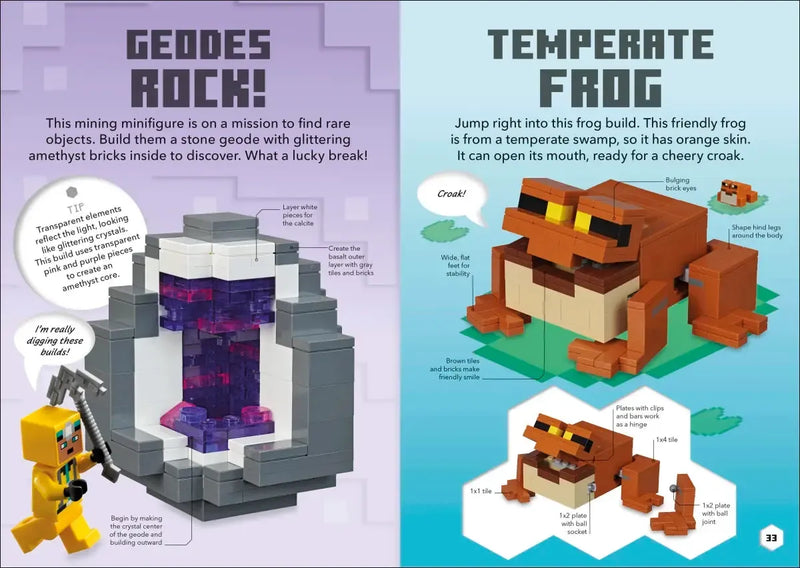 LEGO Minecraft Ideas (Library Edition) US - Hardback