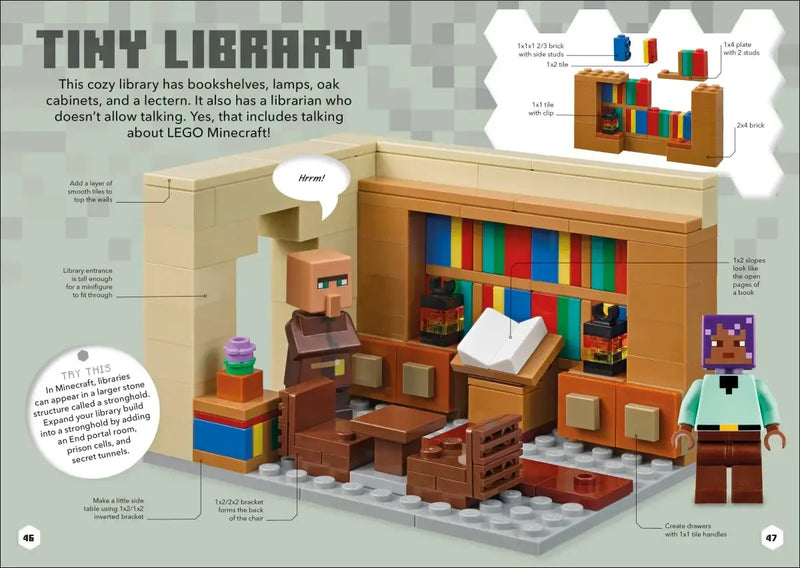 LEGO Minecraft Ideas (Library Edition) US - Hardback