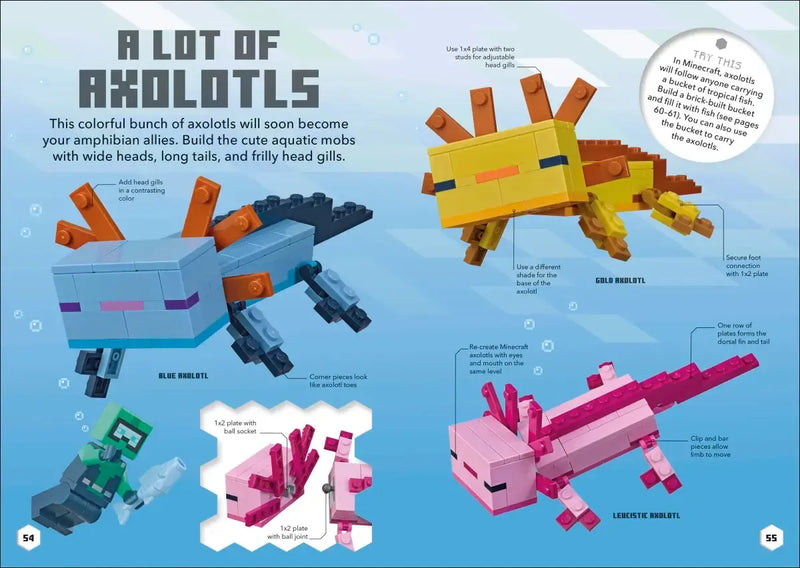 LEGO Minecraft Ideas (Library Edition) US - Hardback