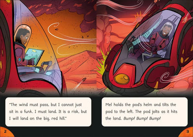 Phonic Books Mel on Mars US - Multiple-component retail product, boxed
