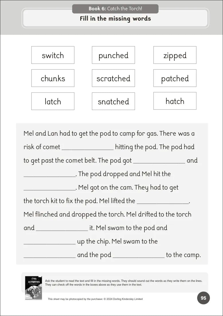 Phonic Books Mel on Mars Activities US - Paperback / softback