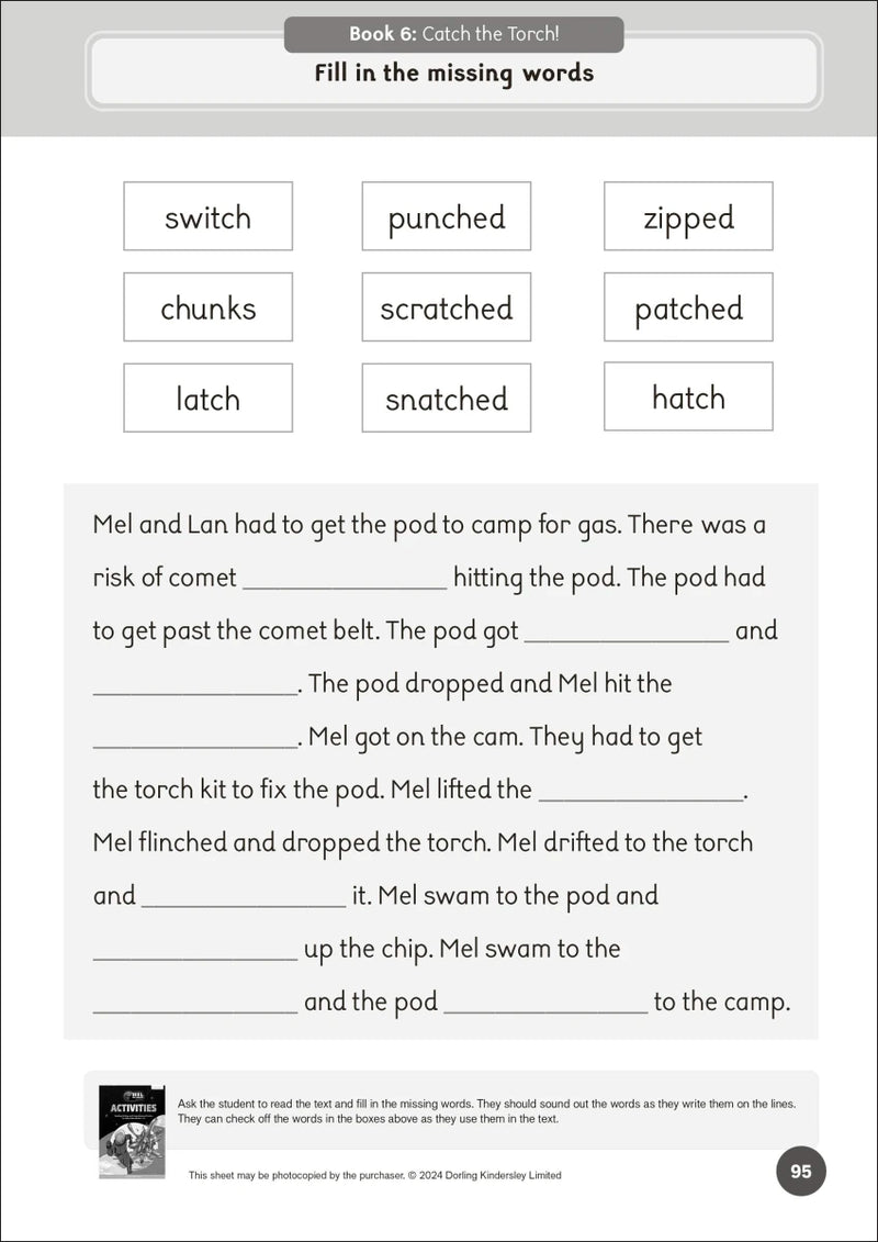 Phonic Books Mel on Mars Activities US - Paperback / softback