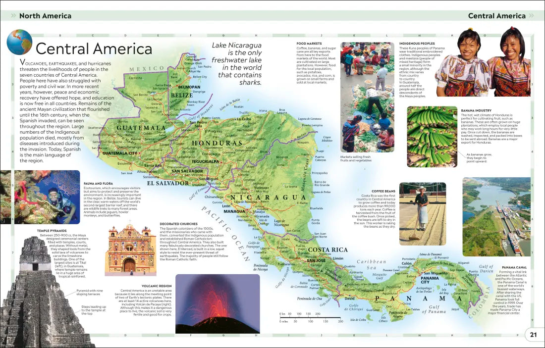 Children's Illustrated World Atlas US - Hardback