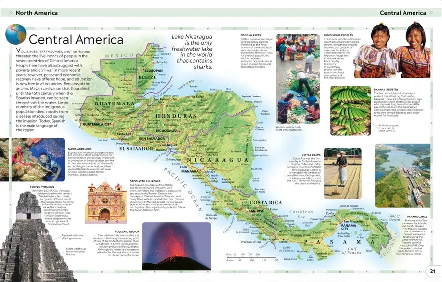 Children's Illustrated World Atlas US - Hardback