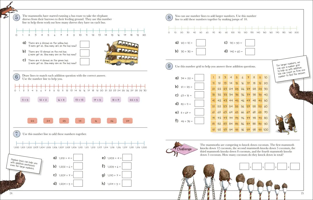Mammoth Math Workbook US - Paperback / softback