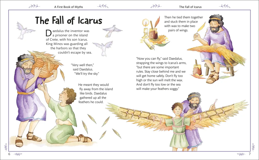 A First Book of Myths US - Hardback