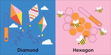 Slide and Seek Shapes US - Board book