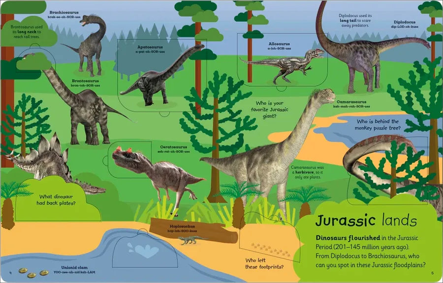 My Very Important Lift-the-Flap Book: Dinosaurs and Other Prehistoric Life US - Board book