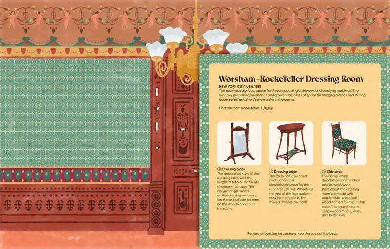 The Met Paper Dollhouse US - Board book