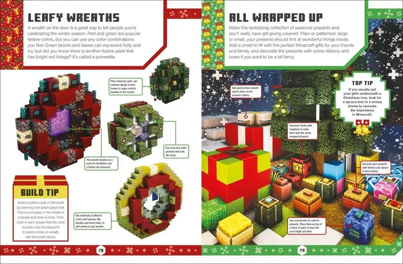 Minecraft Festive Ideas US - Hardback
