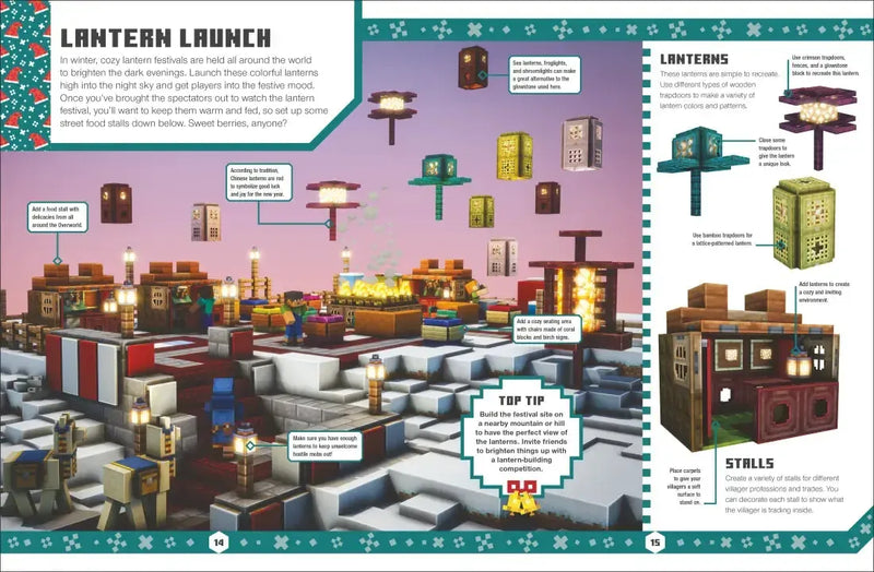 Minecraft Festive Ideas US - Hardback