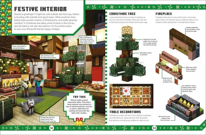Minecraft Festive Ideas US - Hardback