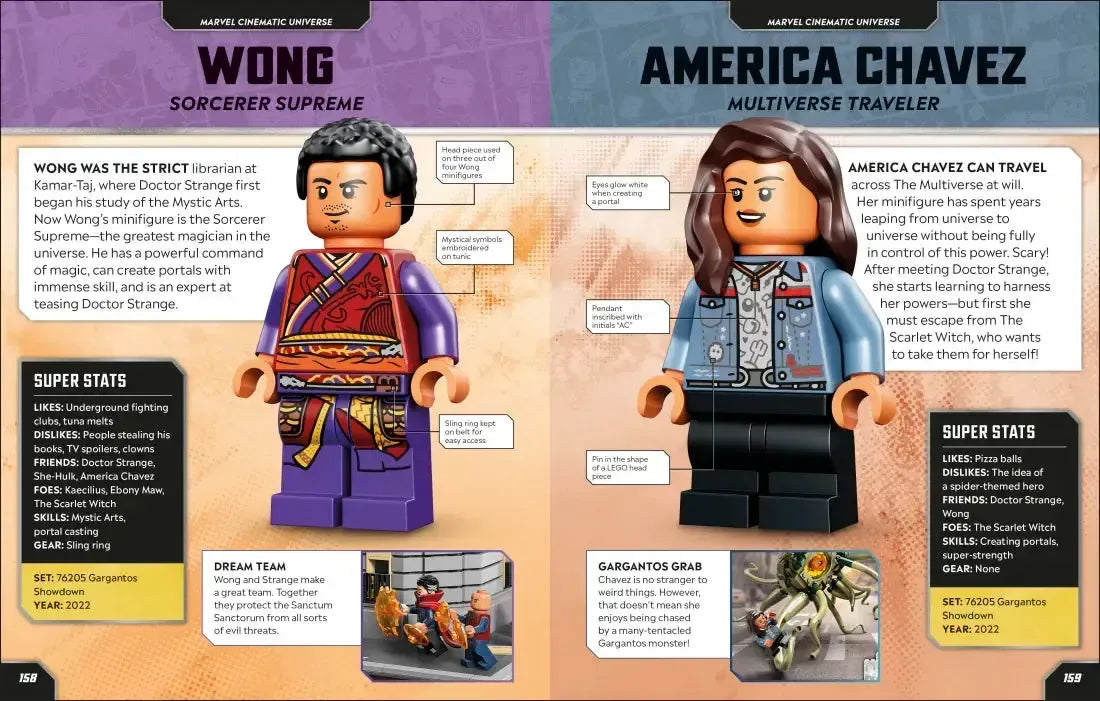 LEGO Marvel Character Encyclopedia US - Multiple-component retail product