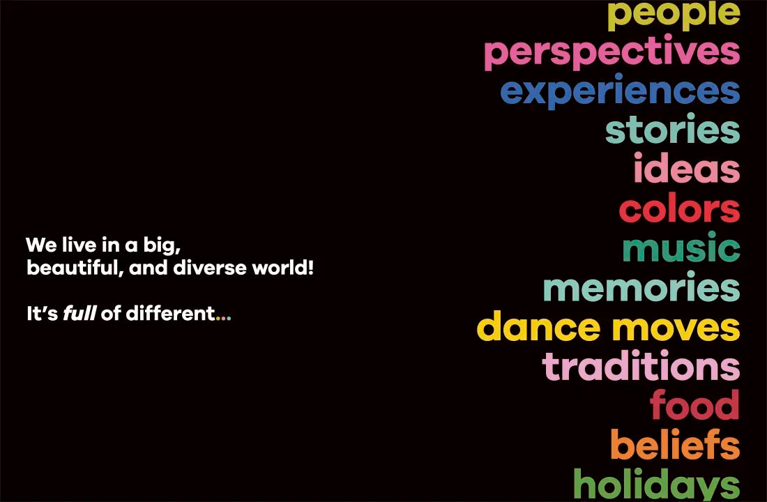 A Kids Book About Diversity US - Hardback