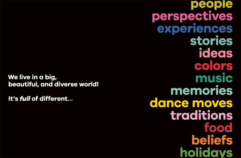 A Kids Book About Diversity US - Hardback