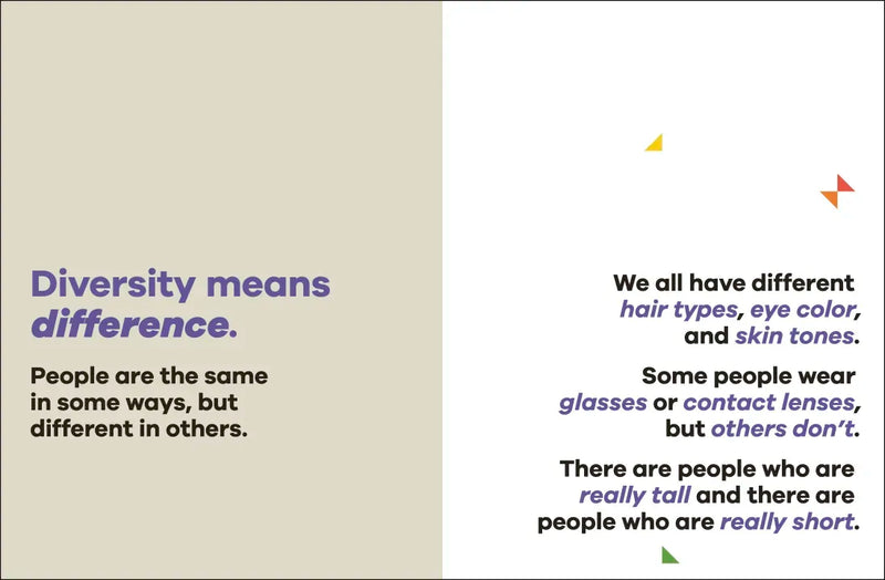 A Kids Book About Diversity US - Hardback