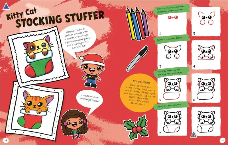 Draw with Art for Kids Hub Christmas US - Paperback / softback