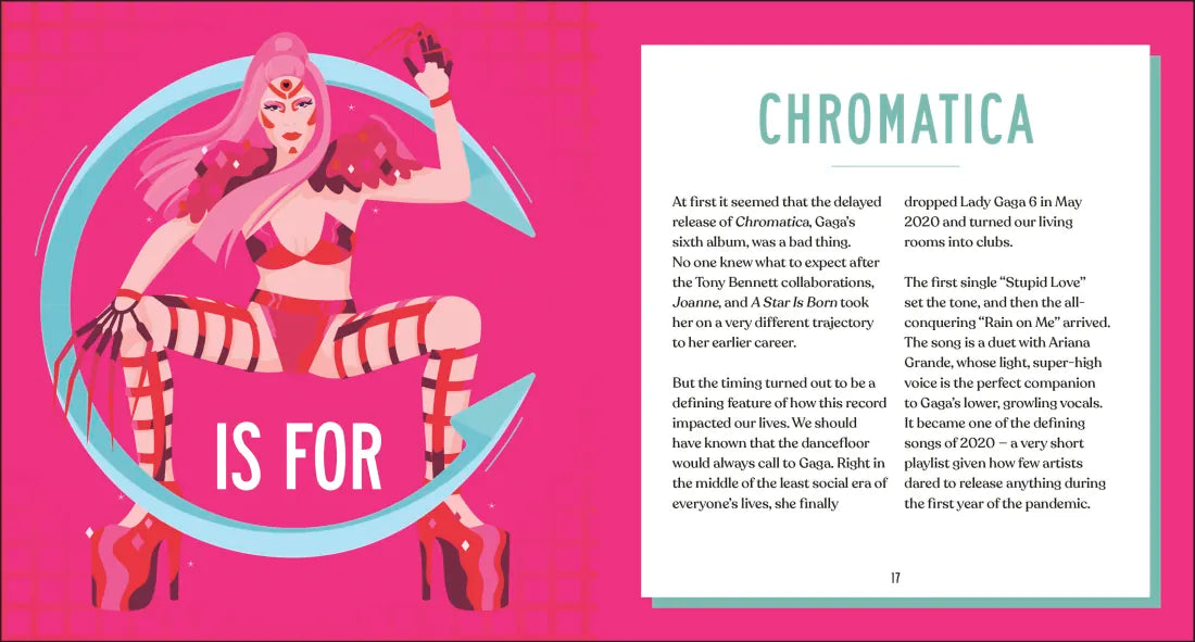 Lady Gaga A to Z US - Hardback