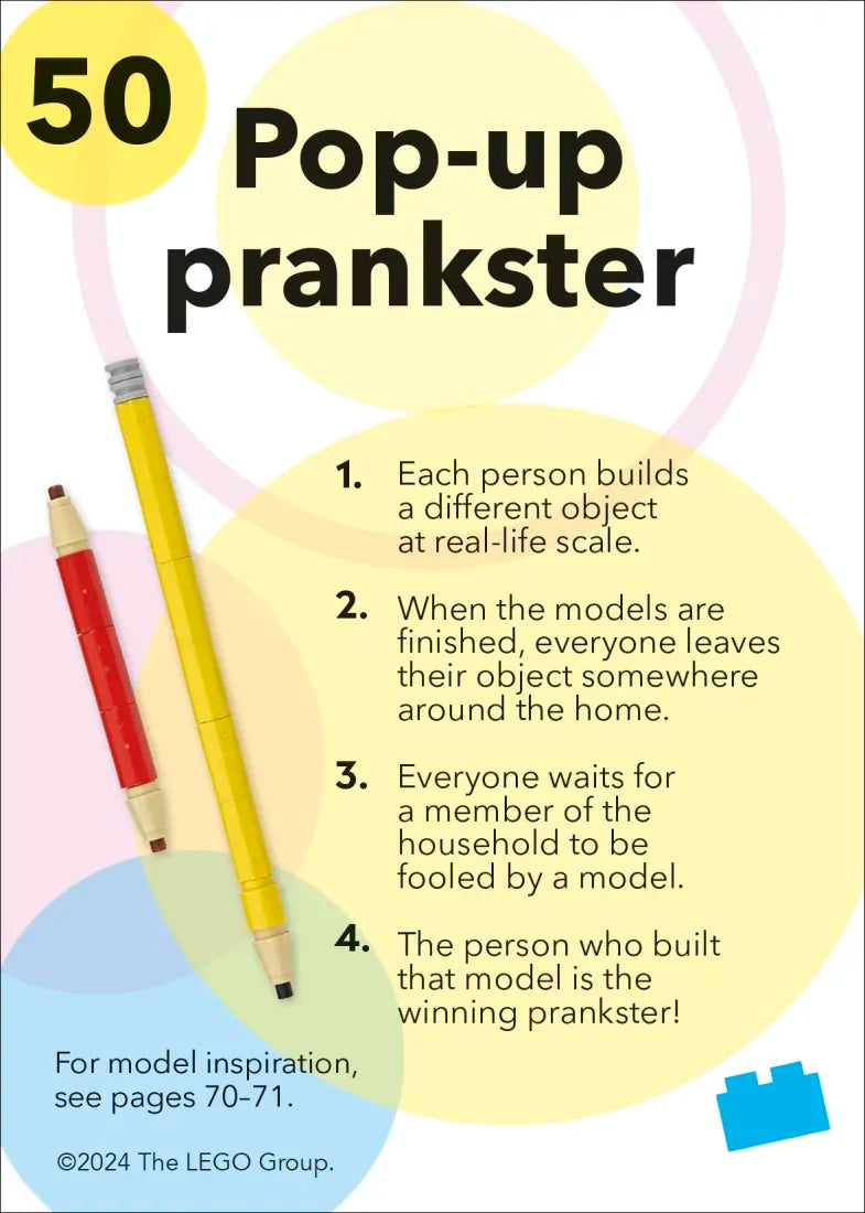 LEGO Fun Family Challenges US - Cards