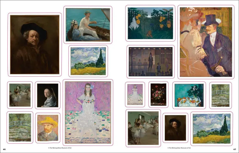 The Met Collector's Sticker Anthology US - Hardback