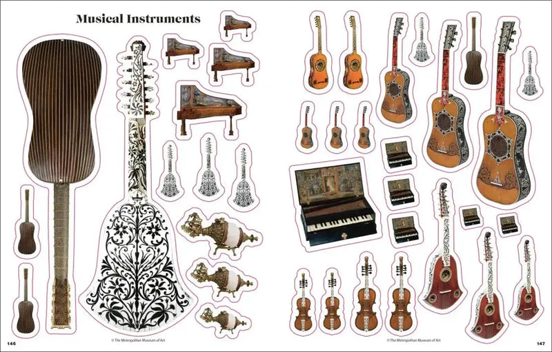 The Met Collector's Sticker Anthology US - Hardback