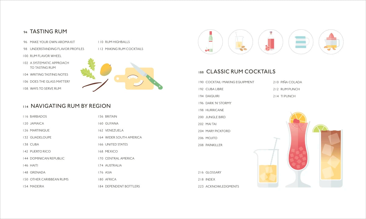 Rum A Tasting Course US - Hardback