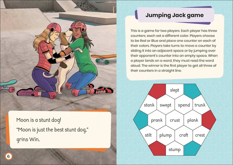 Phonic Books Moon Dogs Extras Set 2 US - Multiple-component retail product, boxed