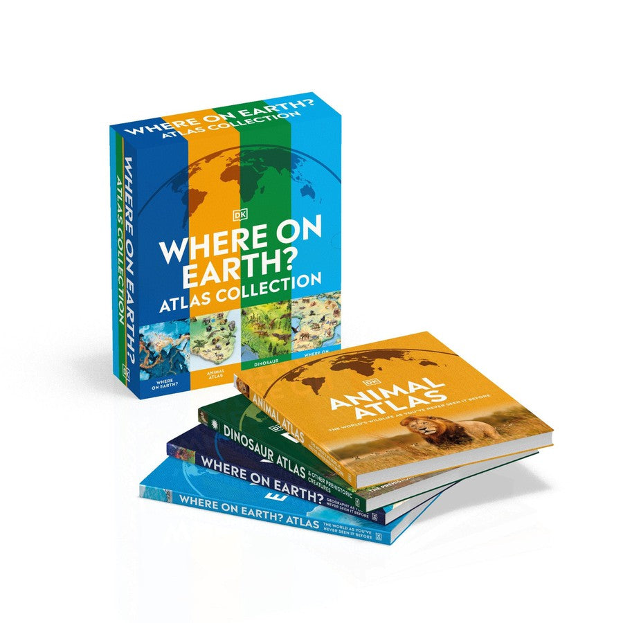 Where on Earth? Atlas Collection-Children’s / Teenage general interest: Nature and animals-買書書 BuyBookBook
