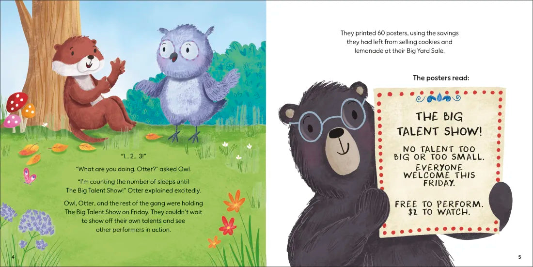 Owl and Otter: The Big Talent Show US - Paperback / softback