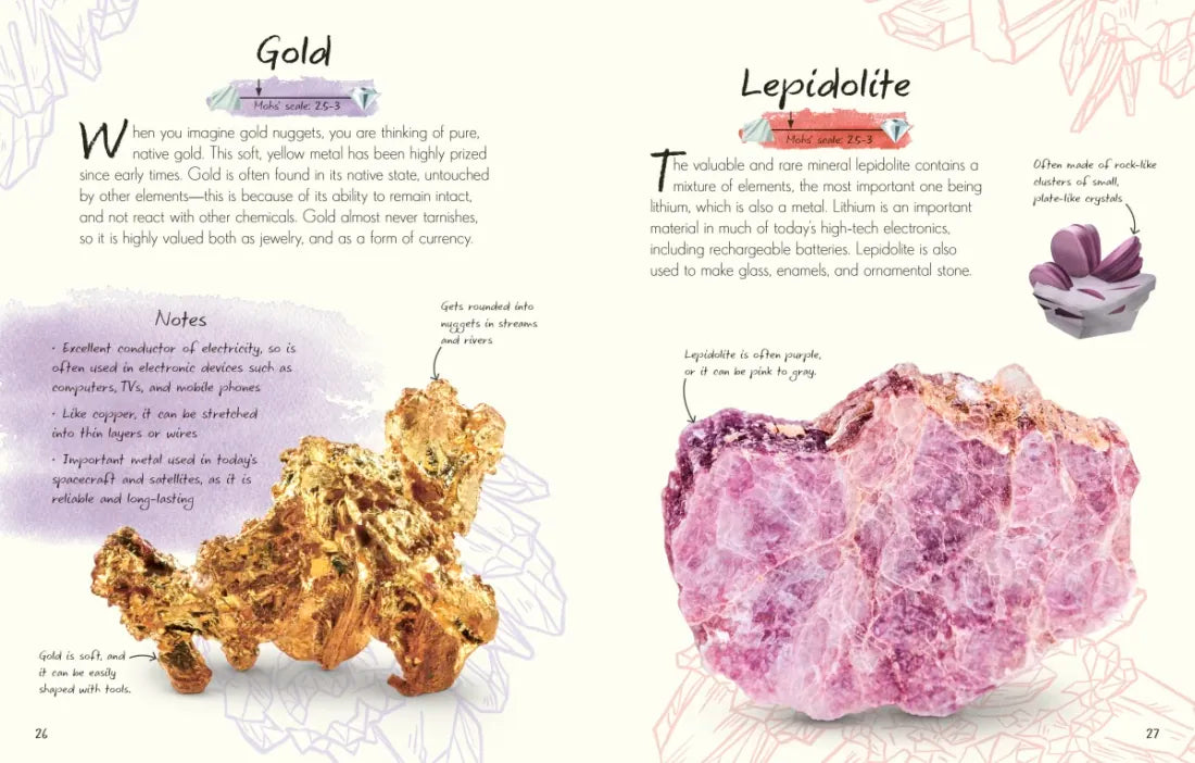 An Anthology of Rocks and Minerals US - Hardback