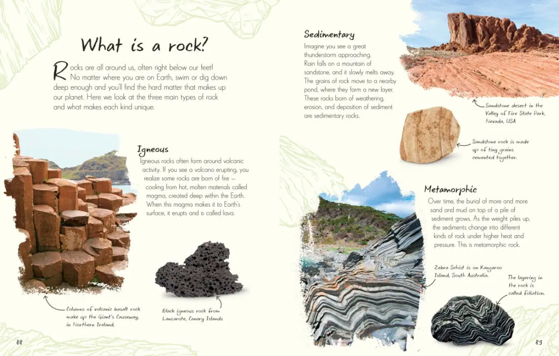 An Anthology of Rocks and Minerals US - Hardback